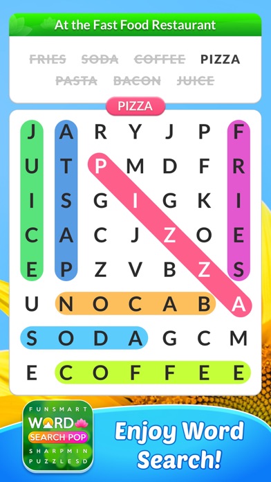 Word Search Pop: Brain Gamesのおすすめ画像1