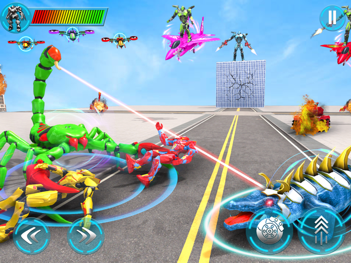 Scorpion Tank Robot Transform