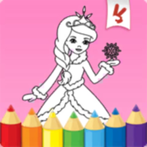 Best coloring book - Princess iOS App