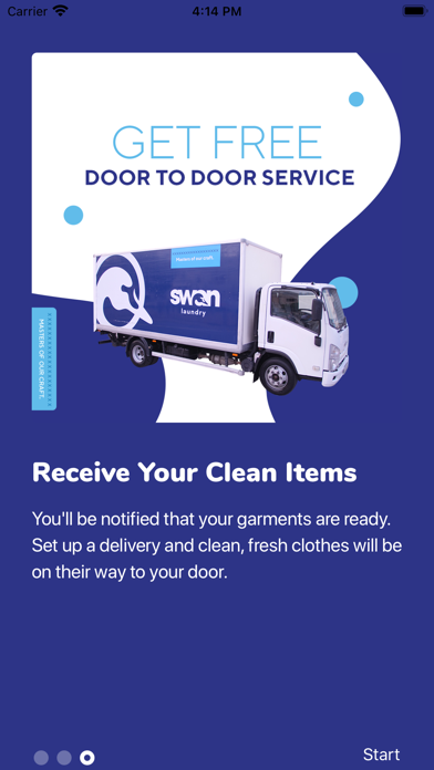 Swan Laundry & Dry Cleaning Screenshot