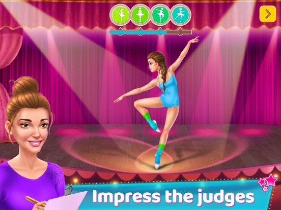 Dance School Stories iPad app afbeelding 6