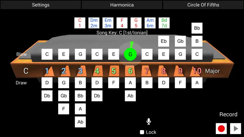 HarpNinja Diatonic Harmonica screenshot 4 of 5