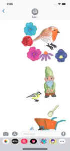 A Gardener's Stickers screenshot #4 for iPhone