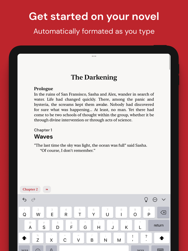 ‎Werdsmith: Writing App Capture d'écran