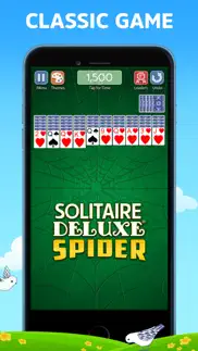 spider solitaire deluxe® 2 iphone screenshot 1