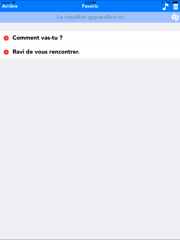 French To English Translate iPad screenshot 5 - Travel app