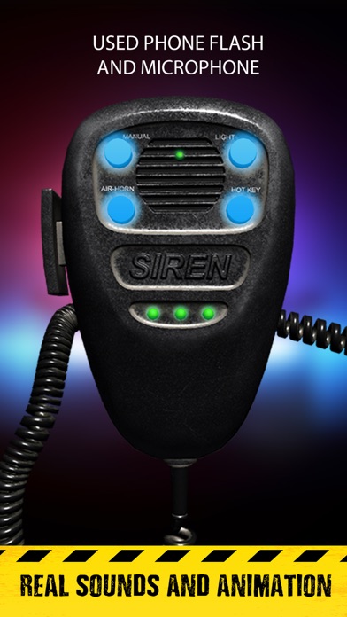 Emergency vehicle siren pro Screenshot