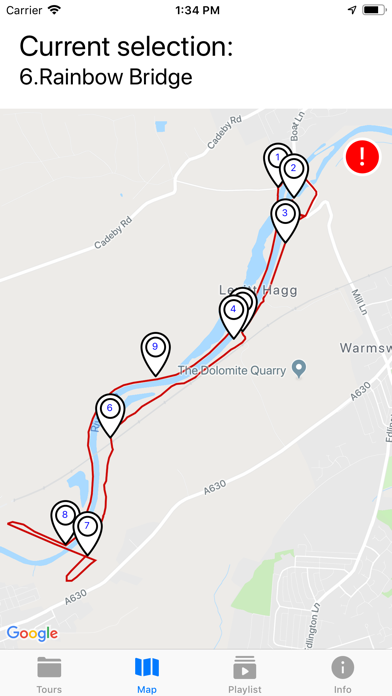 Don Valley Way Audio Guide Screenshot