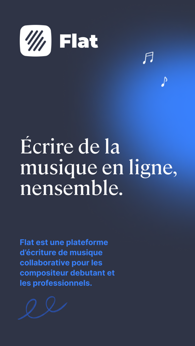 Screenshot #1 pour Flat: Music Score & Tab Editor