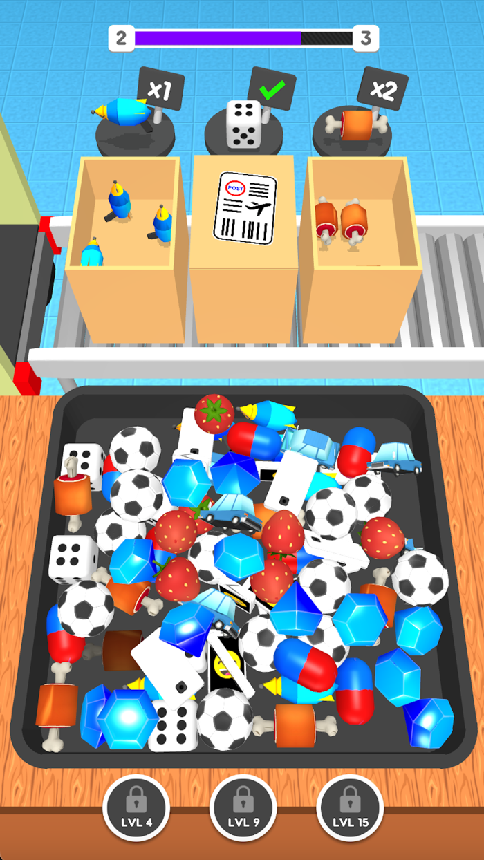 Match and Sort 3D