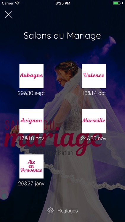 Salons du Mariage du Sud Est