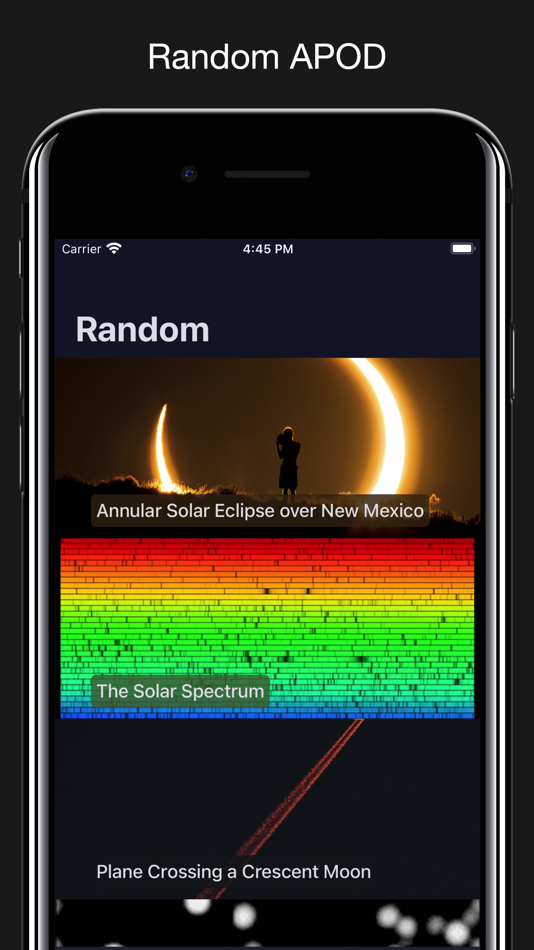 #2. Astro-Picture of the Day (iOS) 由: Joshua Myrwold
