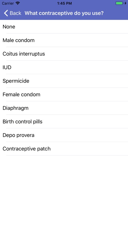 Pregnancy Test - Symptoms screenshot-3