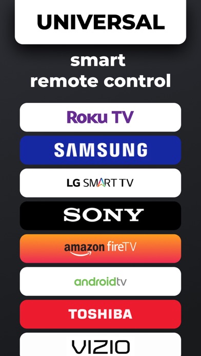 universal tv remote app‎ Screenshot