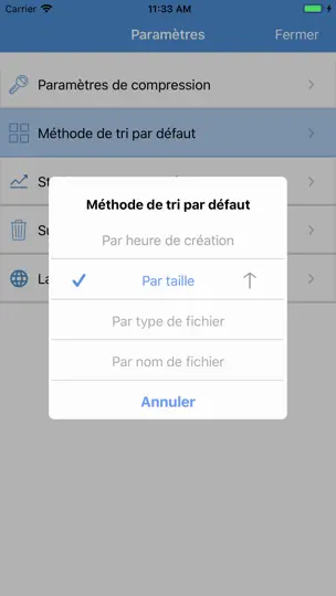 Capture d'écran de IZip Pro - Zip, Unzip, Unrar sur iPhone 8