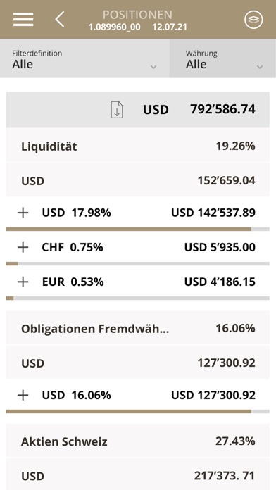 Screenshot #3 pour Baumann & Cie E-Banking