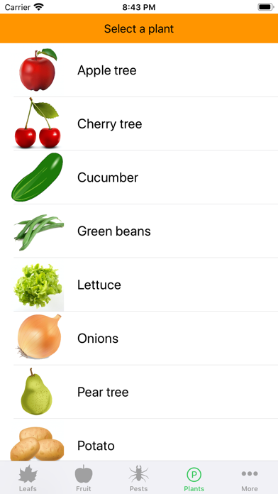 Plant diseases and pests Screenshot