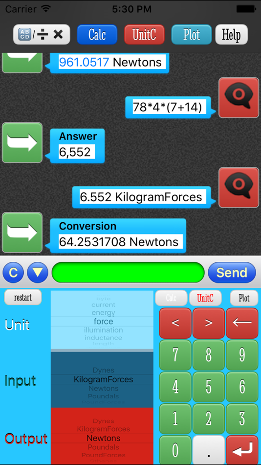 #2. Chatting Calculator (iOS) By: DRH YAZILIM VE MUHENDISLIK HIZMETLERI LTD STI