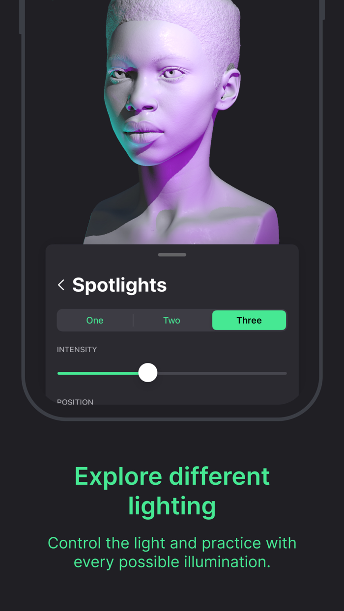 Head Model Studio - Art Study