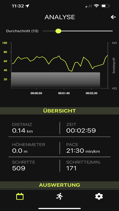 SensoRun Screenshot