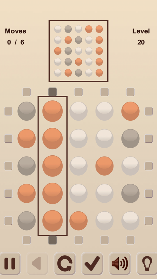 #5. Puzzle Rows and Columns (iOS) 由: Ruslan Goncharenko
