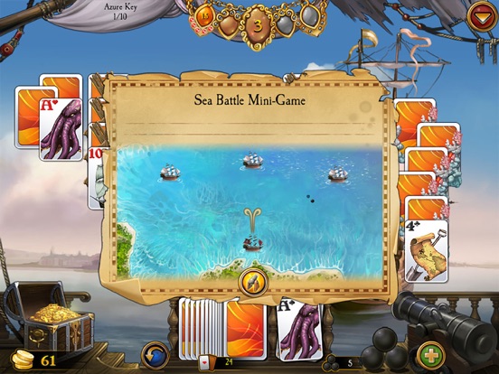 Seven Seas Solitaire HD iPad app afbeelding 4