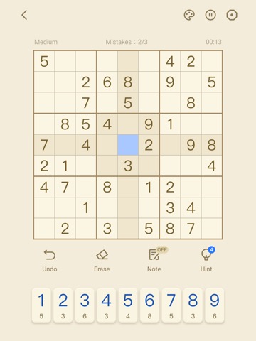 Sudoku : Daily 数字ナンプレパズルゲームのおすすめ画像6