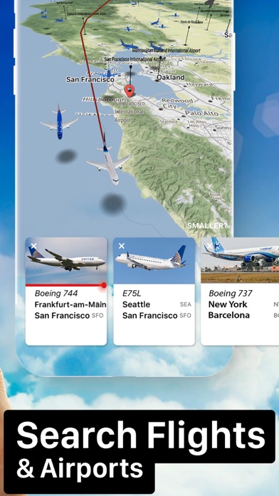 Screenshot #2 pour Flight Tracker 24: Live Radar