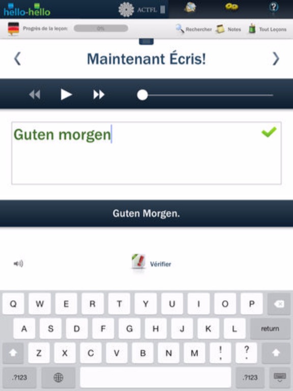 Screenshot #6 pour Cours d'allemand Hello-Hello