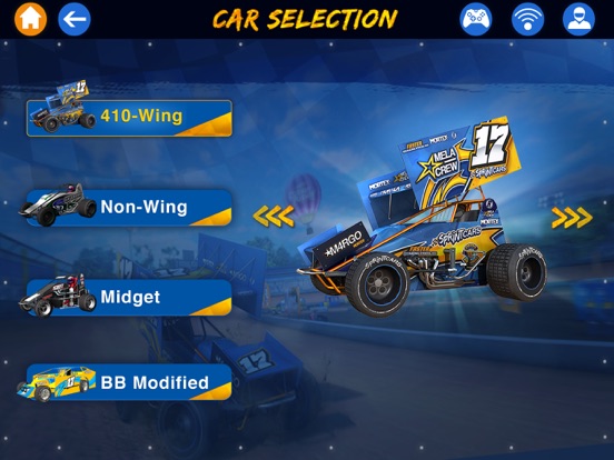 Dirt Trackin Sprint Cars iPad app afbeelding 4