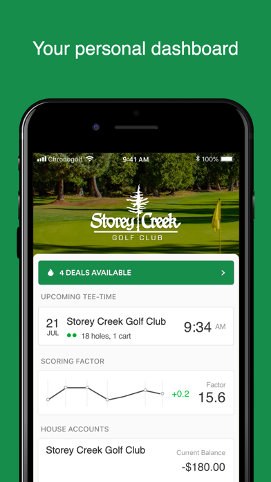Storey Creek Golf Club Screenshot