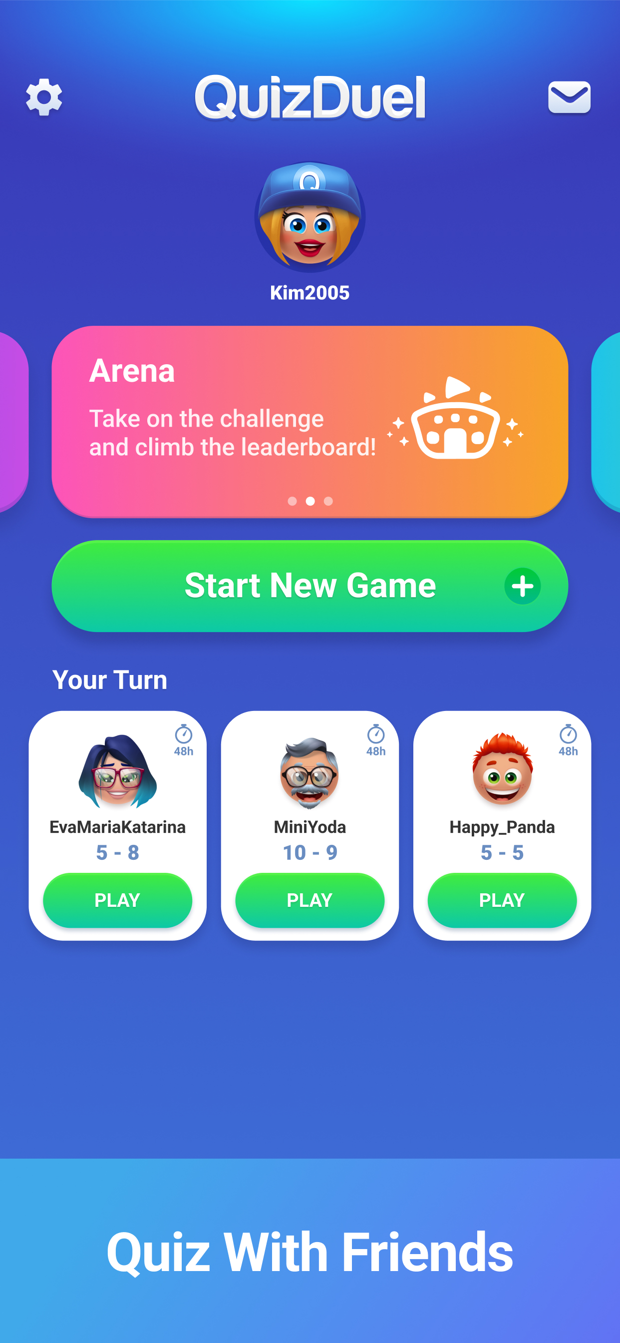 QuizDuel! Trivia & Quiz game