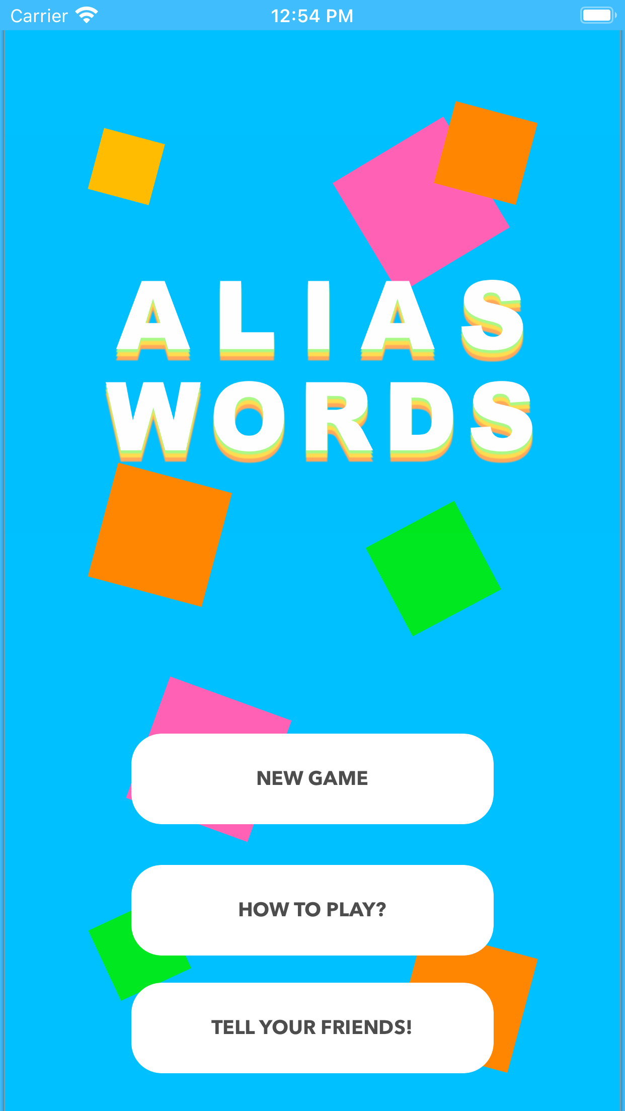 Alias Words