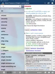 oxford thesaurus of english 2 айпад изображения 3