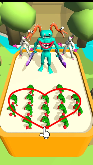 Merge Superhero Monster Fusion Screenshot