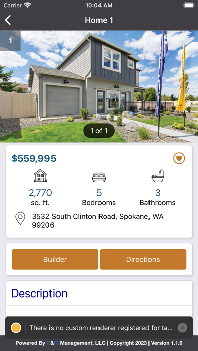 SHBA Fall Festival of Homes Screenshot