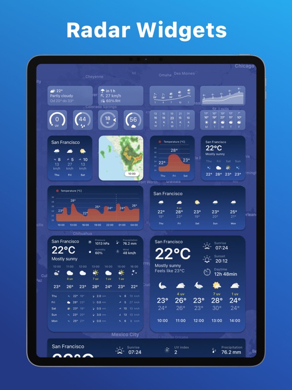 Screenshot #6 pour Weather Widgets for iPhone