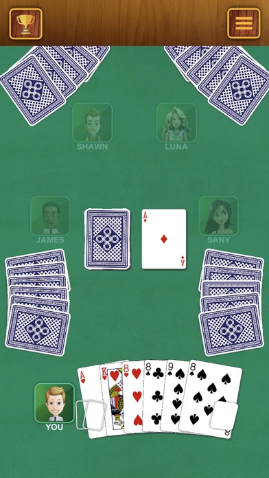 Crazy Eights - Classic Cards Screenshot