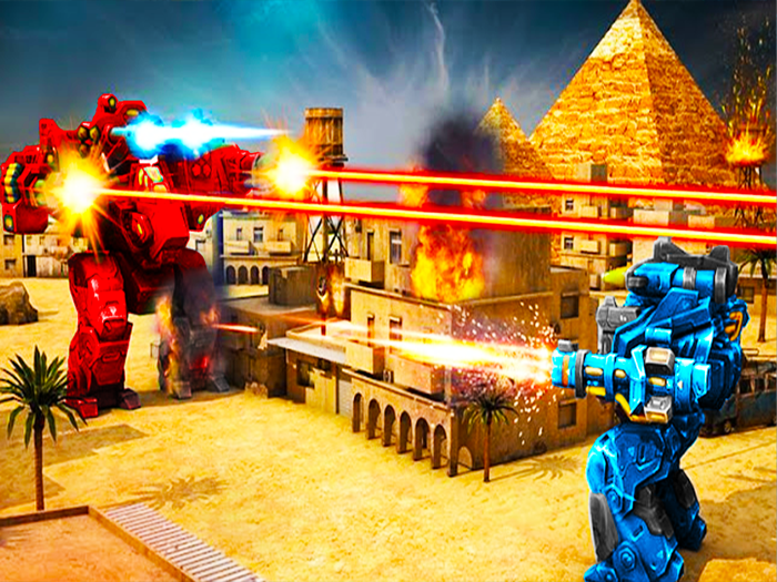 MegaBot Robot Car Transform 3D