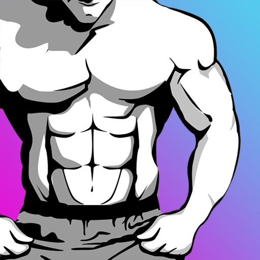Abs Editor Six Pack Photo Body icon
