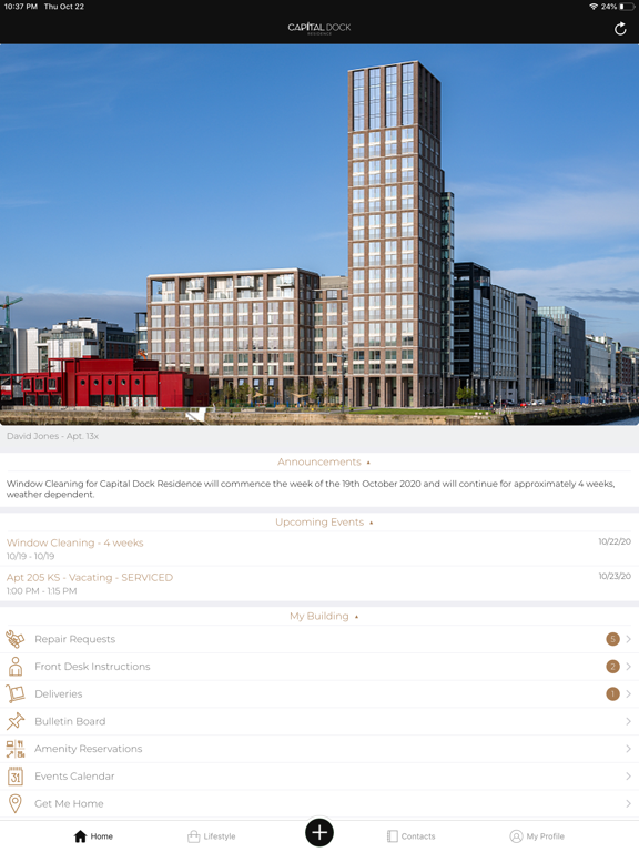Screenshot #5 pour Capital Dock Residence App