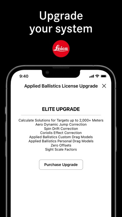 Leica Ballistics Screenshot