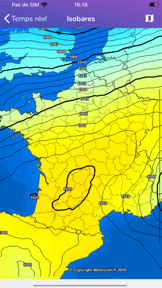 Meteociel screenshot
