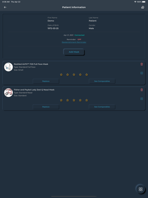 Screenshot #5 pour MaskFit AR