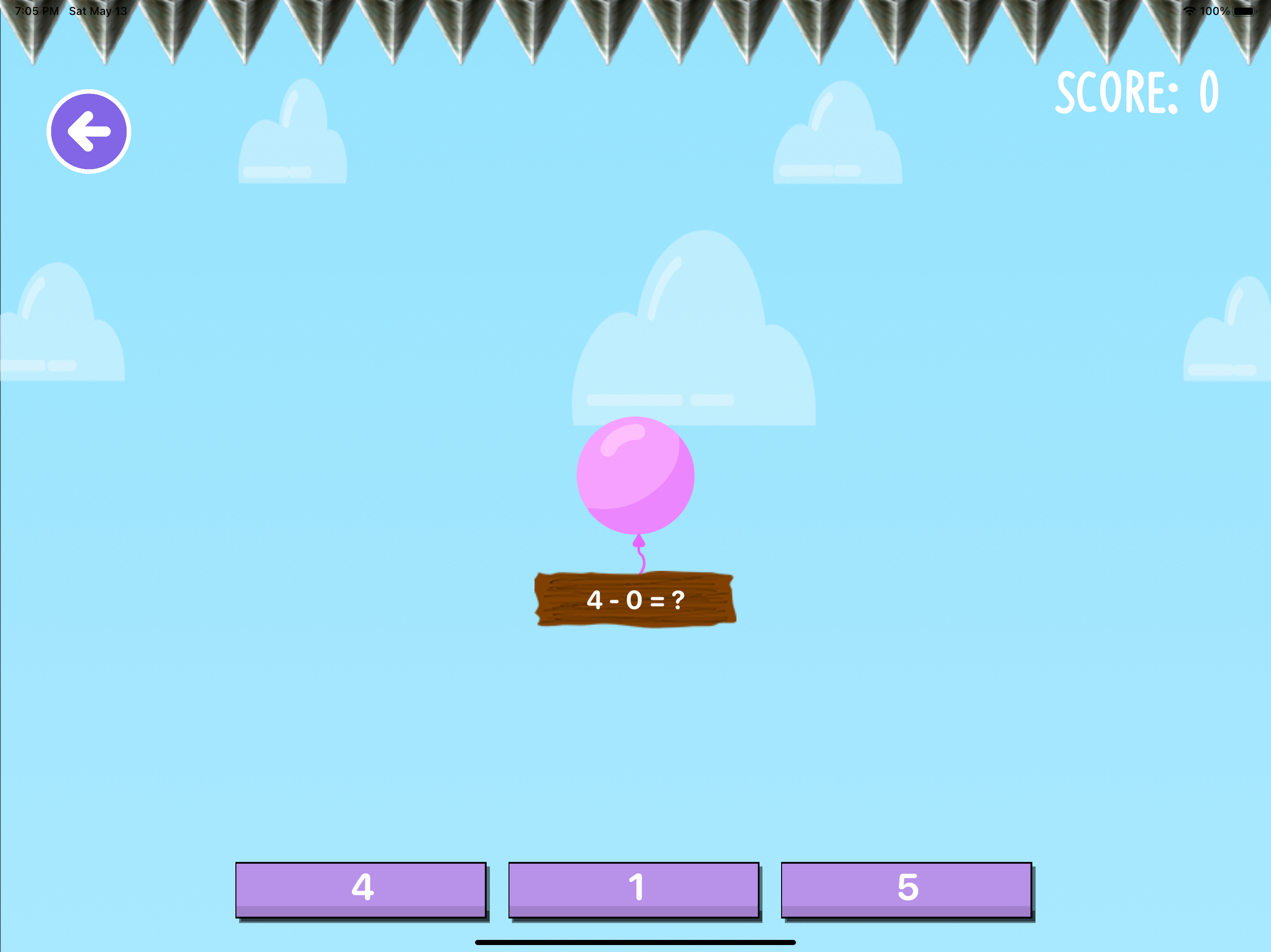 Math for Kids: Add & Subtract