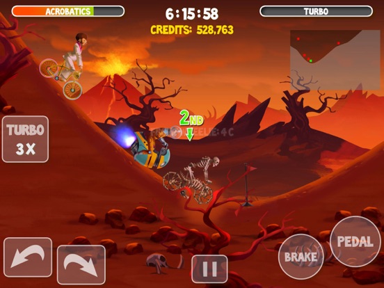 Crazy Bikers 2 : Bike Racing iPad app afbeelding 3