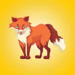 Fox Sticker Emojis App Cancel