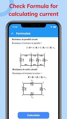 Electric circuit calculatorのおすすめ画像6