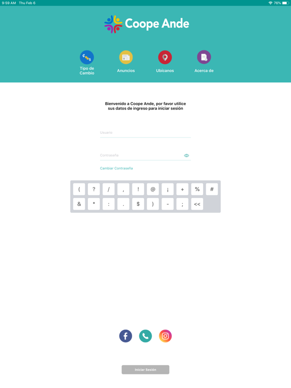 Screenshot #4 pour Coope Ande Móvil