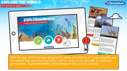 Explore the World Clementoni Screenshot